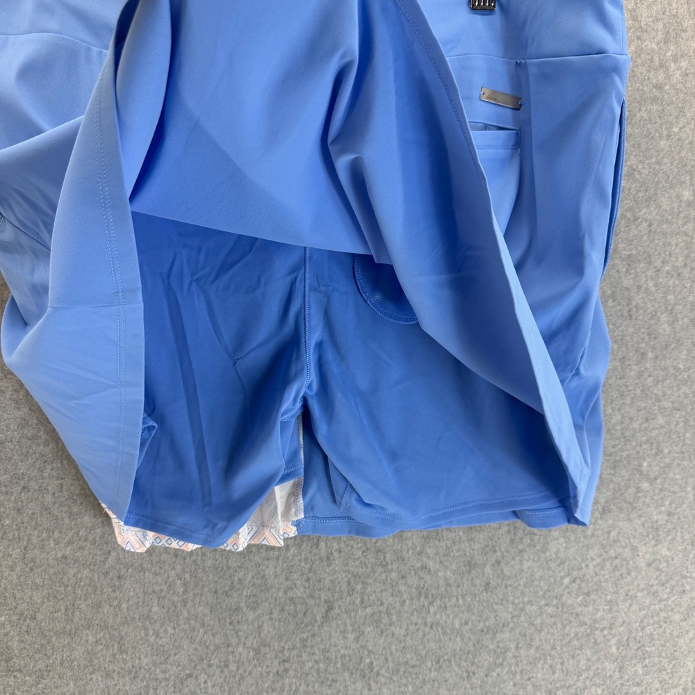 Adidas Golf Skort Athletic Skirt Pockets Light Sky Blue Womens Size Large NWT - Picture 7 of 15